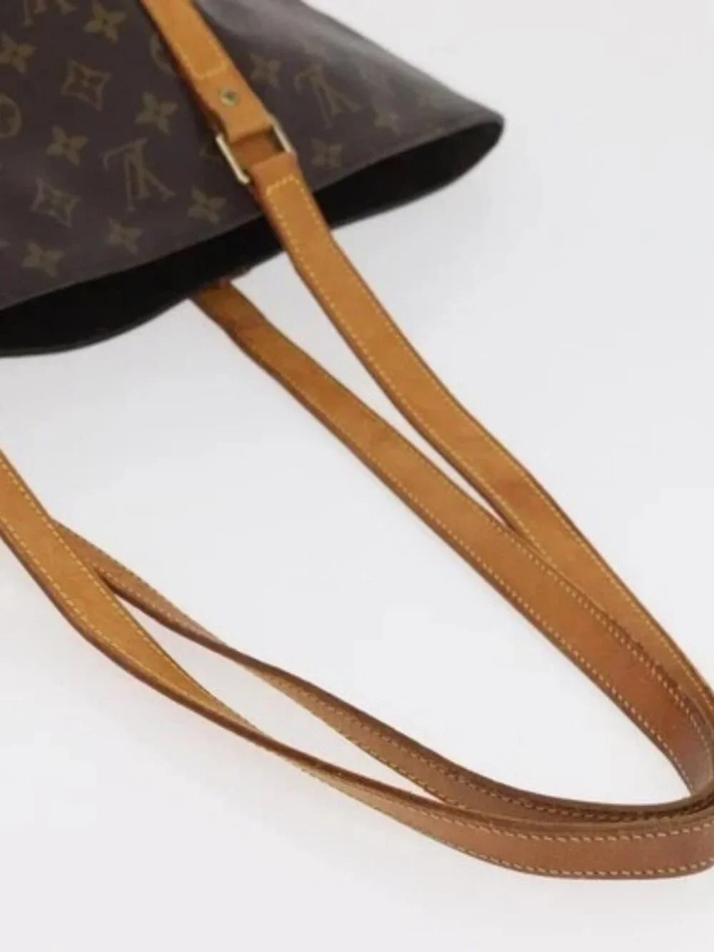 LOUIS VUITTON Monogram Sac Shopping Tote Bag M51108 LV Auth am11348